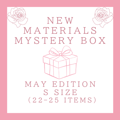 [Mai-Ausgabe] Zufällige Materialbox | Größe S