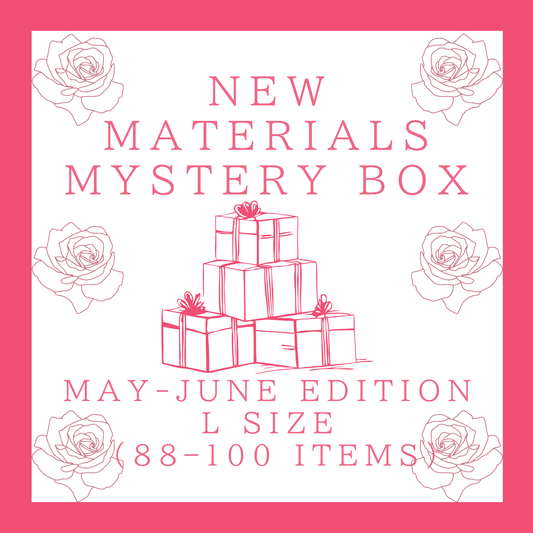 [May/June Joint Issue] New Materials Mystery Box | L Size