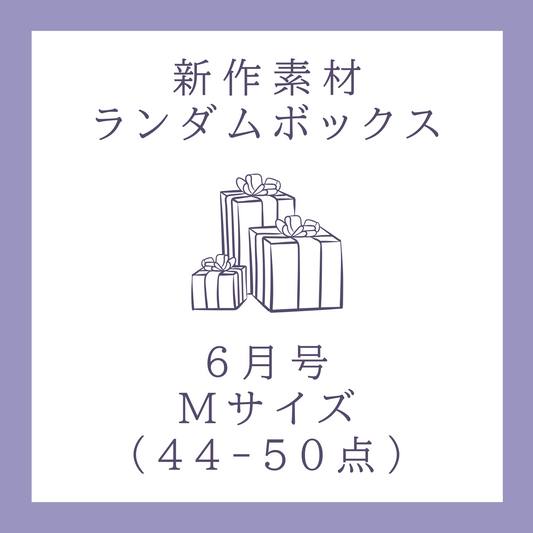 【あかねの文具沼様ご紹介】【2025年6月号】新作素材ランダムボックス｜Mサイズ