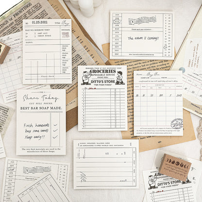 Vom Inhaber sorgfältig zusammengestelltes Papier-Set [Kostenloser Versand]