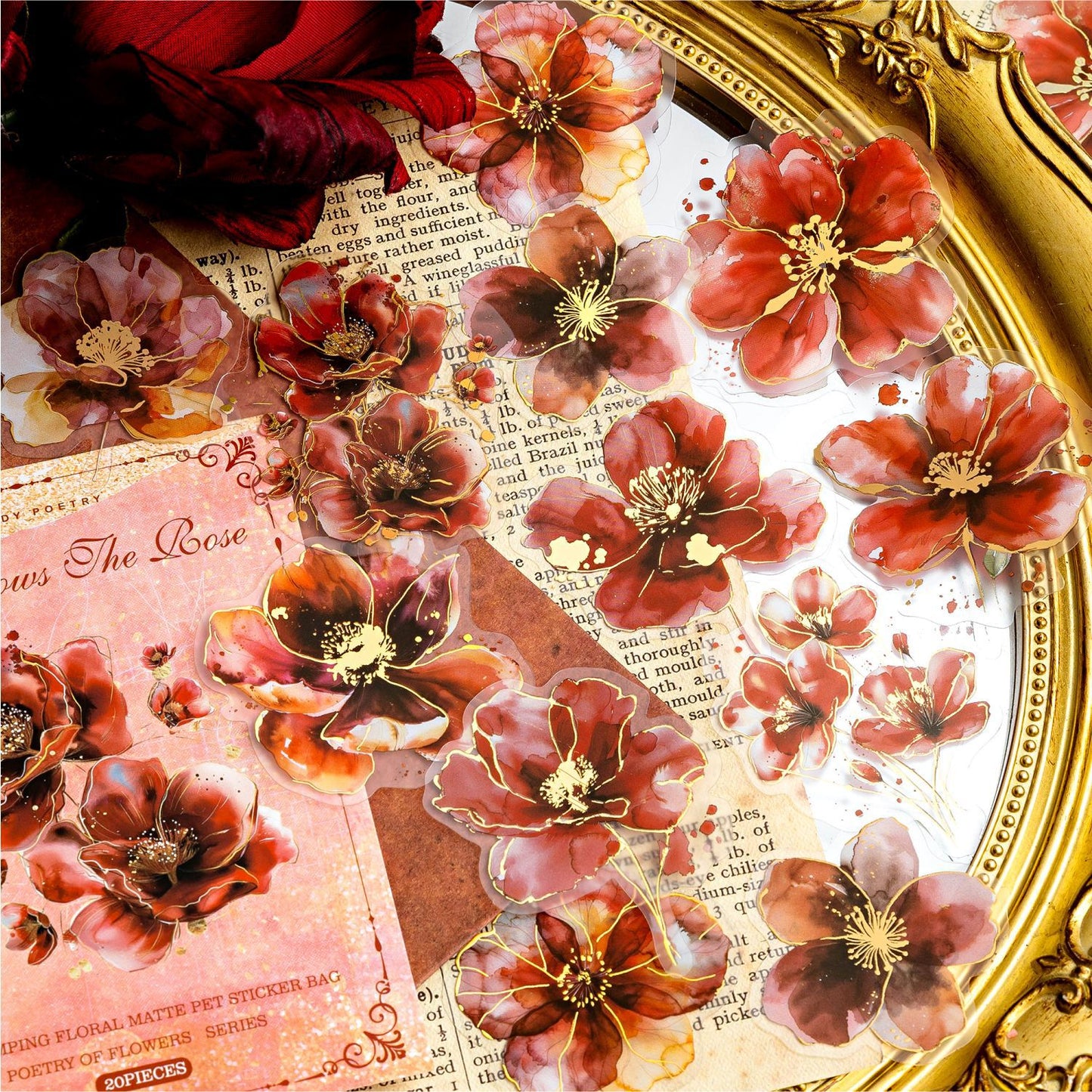 Blumenwiesen-Collage-Set [Kostenloser Versand]
